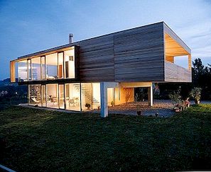 "Wood Box With View" Residentie van K_M_Architektur