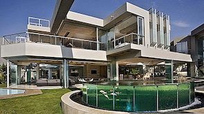 Još jedan glamurozni arhitektonski prikaz u Južnoj Africi: Staklena kuća