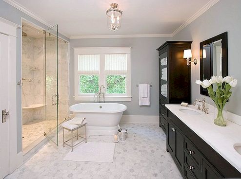 10 enkla designtouches för ditt master badrum
