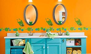 10 mẹo để trang trí phòng tắm cho trẻ