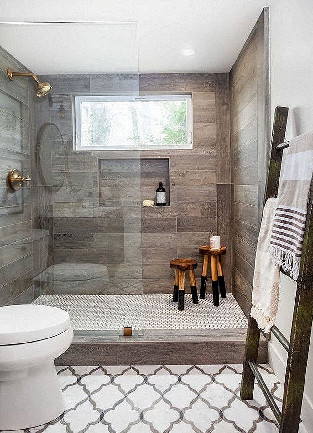 15 houten tegels douches voor uw badkamer