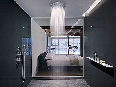 30浴室的现代淋浴理念