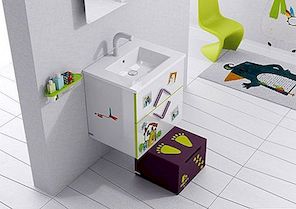 30 παιχνιδιάρικες και πολύχρωμες ιδέες σχεδίου για το μπάνιο των παιδιών