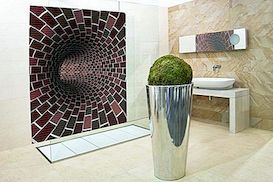 Verbazingwekkende mozaïek badkamertegels door Glassdecor