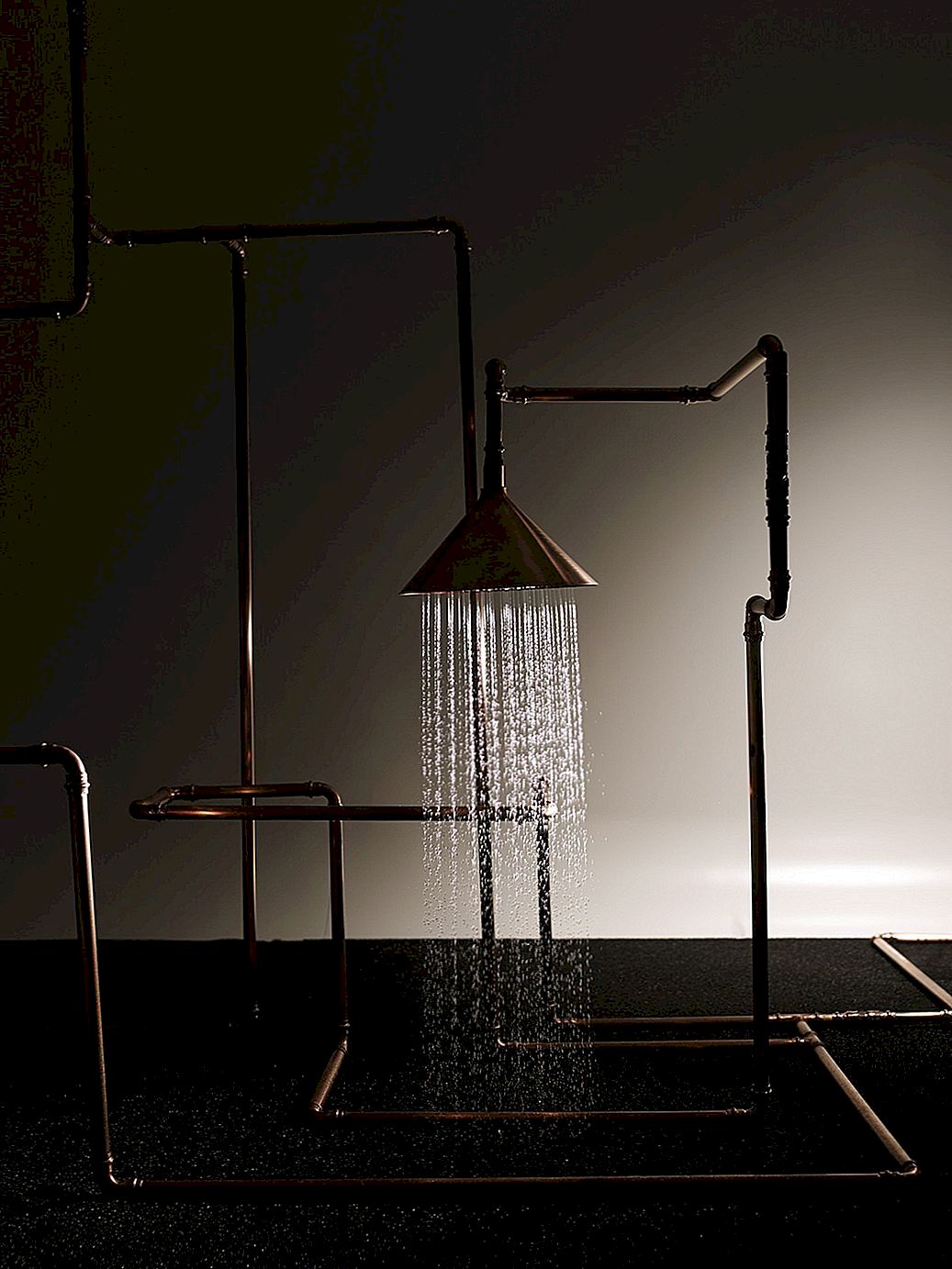 Een archetypische aanpak van douchen: Axor Waterdream installatie door Front