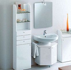 Grote ontwerpideeën voor kleine badkamers