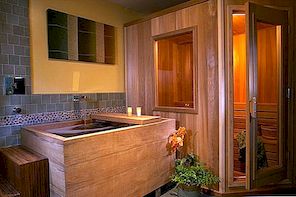 Diep badgevende Japanse badkuipen maken van de badkamer een spa