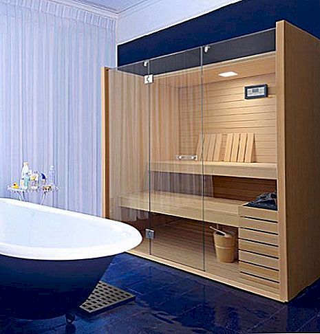Effegibi Finská sauna design nenávidí být užitečný