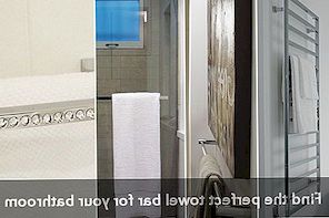 Vind de perfecte handdoekbeugel voor uw badkamer