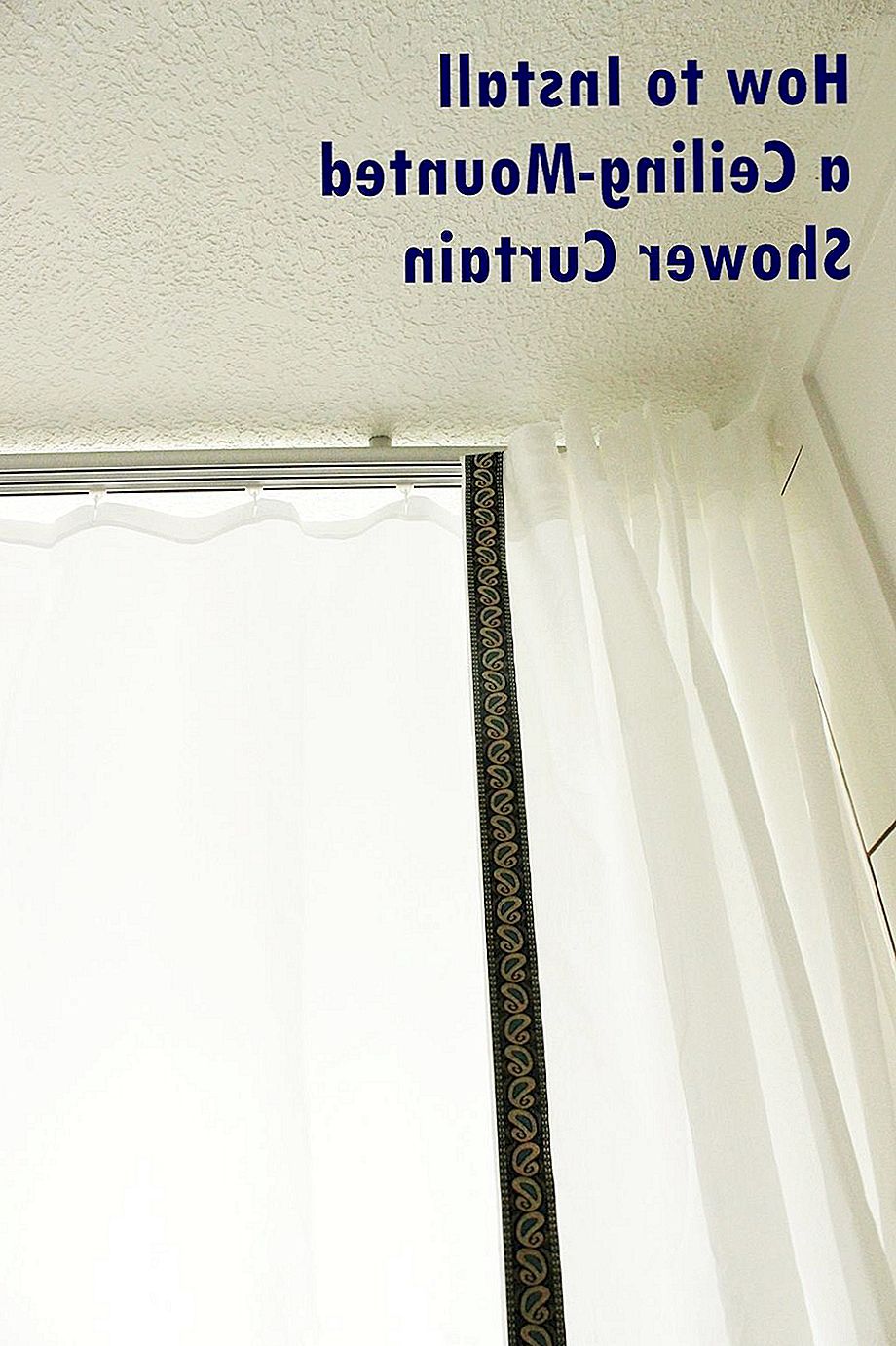 Kako instalirati zavjesu za tuširanje na stropu