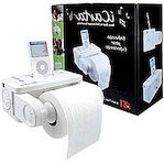 iCarta iPod dock og toalettrull dispenser
