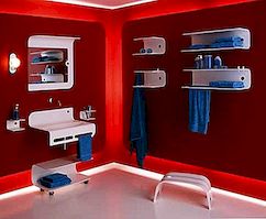 极简主义浴室家具U-（你）