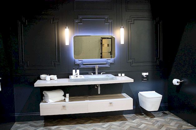 Nové koupelnové designy se stylem a technologií v mysli