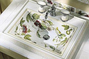 Originale vasker med dekorative mønstre