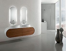 Piaf Moderni namještaj za kupaonice postavljen od strane Fostera
