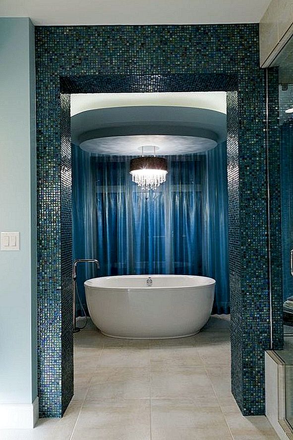 Serene Blue koupelny: nápady a inspirace