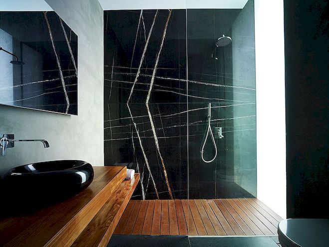 Nápady na sprchové podlahy, které odhalují nejlepší materiály pro práci