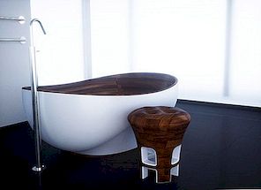 Kashani时尚的木制浴室系列