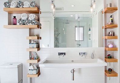 Ruimtebesparende producten voor uw kleine badkamer