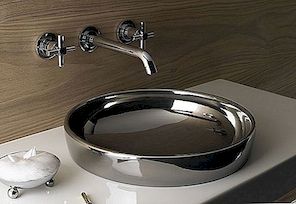 Water Jewels håndvask med platin bolle