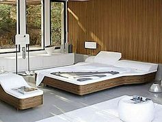 漂亮的床架：滨海卧室