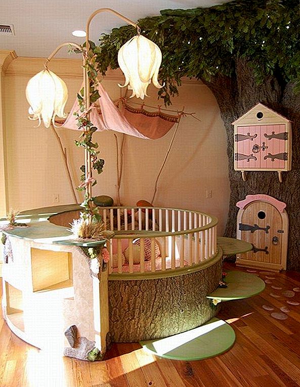 童话卧室：儿童惊人的房间设计