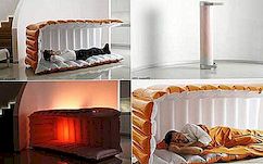 Mobilna postelja, posebej zasnovana za napajanje
