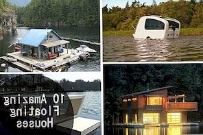 10 Iznenađujuće plutajuće kuće diljem svijeta