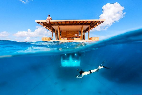 De meest spectaculaire onderwater hotels en restaurants die de wereld te bieden heeft