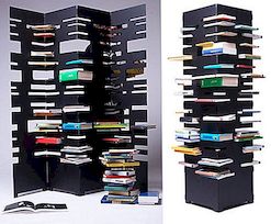 B-OK-een origineel idee voor het opslaan van boeken en het verdelen van je kamer