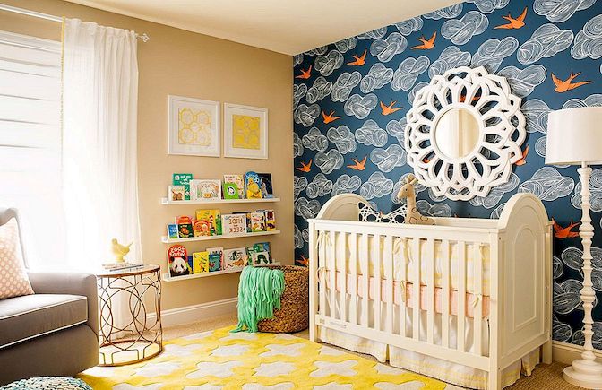 Nursery Bookshelf Idéer med söta och lekfulla design