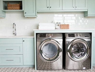 10 Myšlenky na prádelny, které organizují, přidávají hodnotu a upgradují prostor