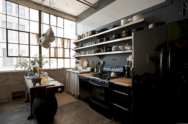 31 Crne kuhinjske ideje za grubu, modernu kuću