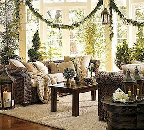 33 Vánoční ozdoby Nápady přinášející vánoční duch do vašeho obývacího pokoje