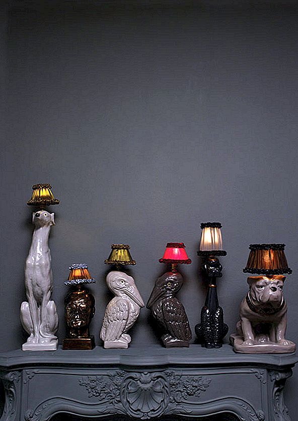 Dierlijk geïnspireerde lampen van Atelier Abigail Ahern