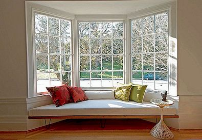Samtida Bay Window Ideas för ditt moderna hem