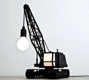 Kreativne svjetiljke potaknute dizalicama ili kako izraditi industriju "Kućna"