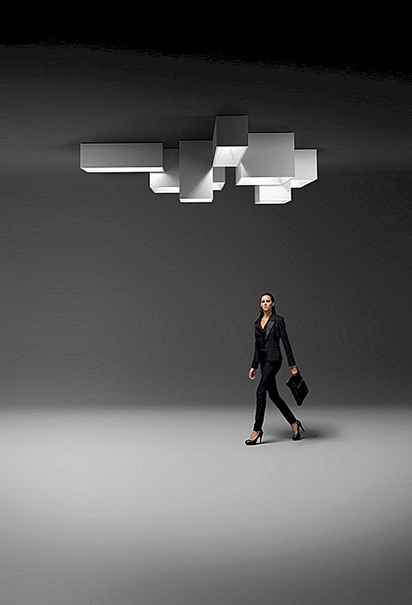 Elegantní modulární osvětlovací systém: propojení podle návrhu Vibia