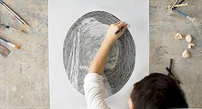Faber Castell främjas genom hundratals cirklar och berömd konst [Video]
