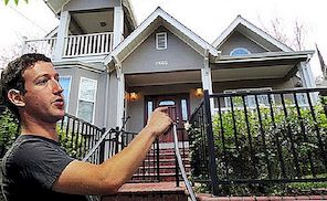 Facebook首席执行官马克扎克伯格在加利福尼亚的新[租用]家