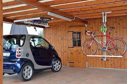 Plattcykel-lift eller hur man parkerar din cykel på taket [Video]