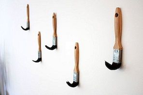 Fun, Original và Practical: Paint Brush Coat Hooks của Dominic Wilcox