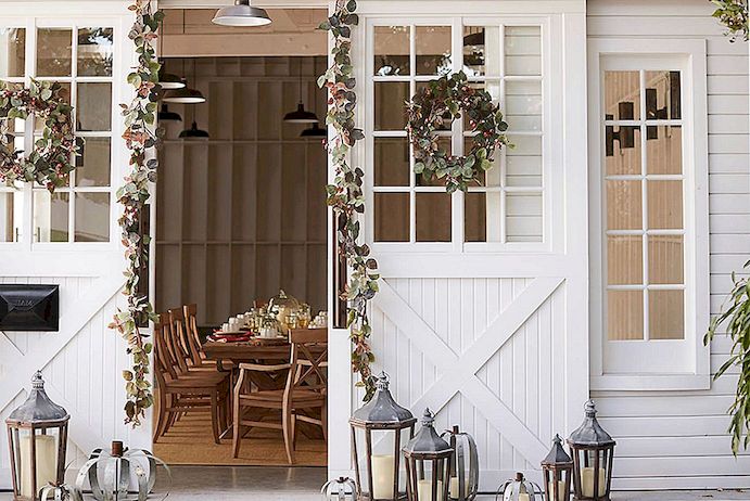 Gorgeous Ideas za dekoracijo Fall Porch