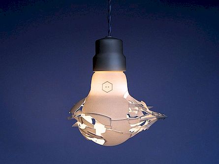 Baanbrekende 3D-geprinte lampen: Breaking Bulbs Collection