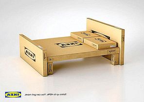 Kampaň IKEA "Můžete získat více" vytiskne Feature Cardboard Furniture