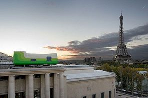 Ongelooflijke Everland Hotel in Parijs met Front Row zitplaatsen naar de Eiffeltoren