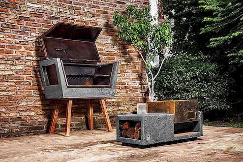 Innovatieve barbecue-ervaring: Concrete Batea Outdoor Grill van MateriaLitica