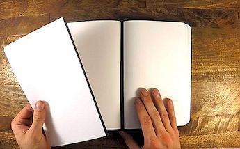 Innovativ anteckningsbok låter dig byta sidor