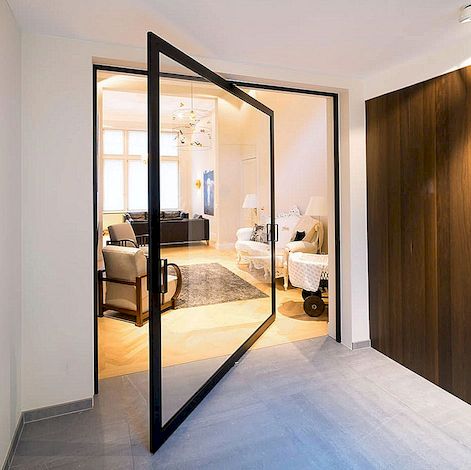 Inovativna zakretna vrata dvokrevetna kao razdjelnici u sobi