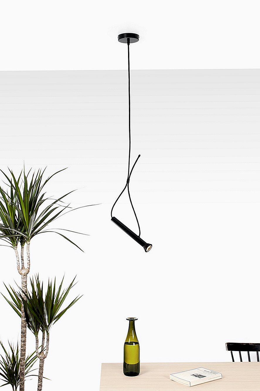 Intriguing LASSO Lamp Showcasing En kraftfull minimalistisk design